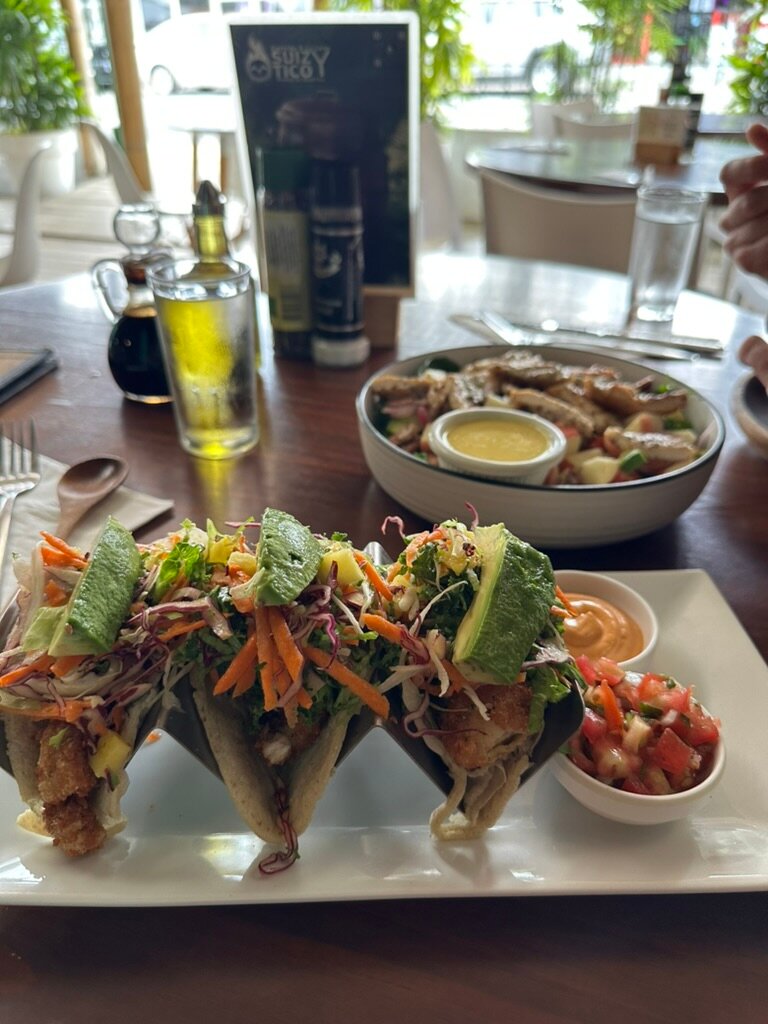 Try the vegan tacos